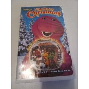 Barneys Night Before Christmas (VHS, 1999)
